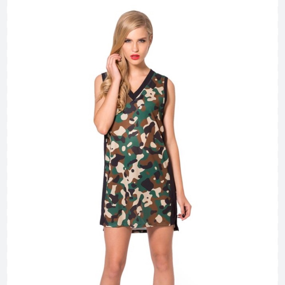 EUC BLACKMILK COMMANDO  SHOOTER DRESS XL